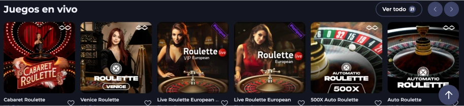 Juegos con crupieres en Jokabet